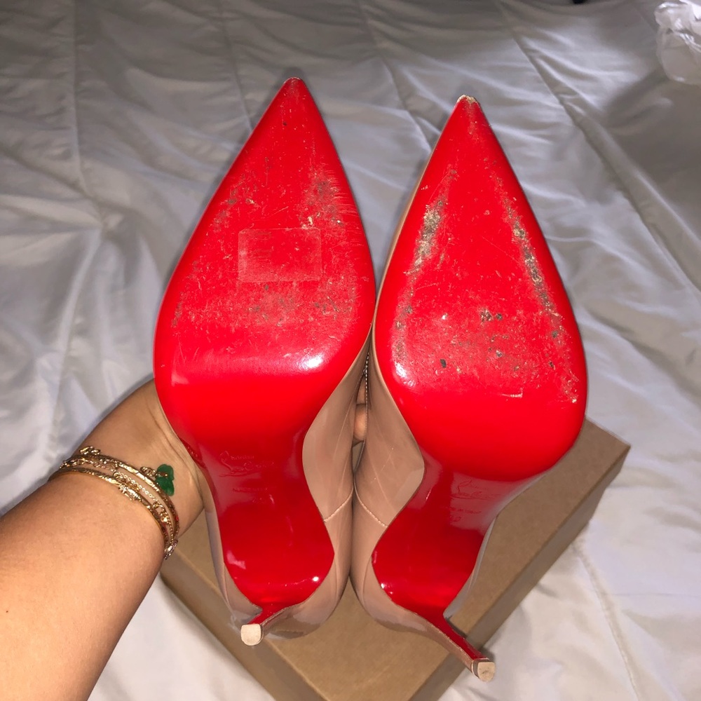 Louboutin So Kate Nude 120 Patent - Picture 3 of 8